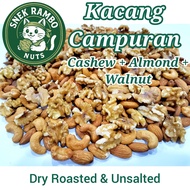 Mix Nuts - Mix Nuts Healthy Snacks - Kacang Campuran Mix Nut - Mixed Nut - Roasted Mixed Nuts