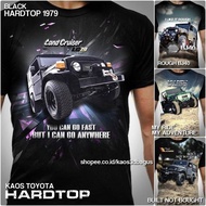 fashion 2025 T-shirt TOYOTA HARDTOP Land Cruiser FJ40 Car BLACK HARDTOP Community T-Shirt