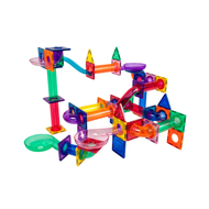 PicassoTiles 100 Pc Marble Run Building Blocks