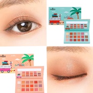 3 beauties OdbO Waterproof Palette Pearlscent Eyeshadow Matte Gloss Blush Glitter Highlight Makeup Full Essential 18 Colors B83