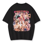 RYAN GARCIA VINTAGE TEE (DARK GREY AND BLACK T-SHIRT)