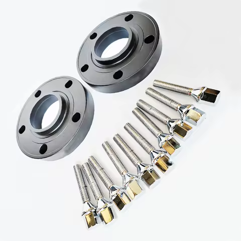 20MM/25MM Car Wheel Spacers 5X120X74.1 Black Forged Aluminum 6061-T6 Wheel Spacer With Extended Cone