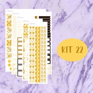 Daily Duo Kit 22 | Bee | Planner Sticker