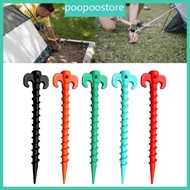 poo Tent Stakes Tent Pegs Outdoor Camping Pegs for Fixing Camping Tent Rain Tarps