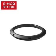 S-MOD SKX007 Slim Caseback Matte Black Transparent Seiko Mod