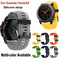 New COMLYO Watch Band For Garmin Fenix 5X Smart Band Silicone Strap For Garmin Fenix5X Replacement S