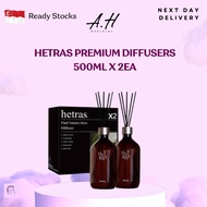 Hetras Premium Diffusers 500ml x 2ea