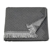 205.804.99 FJÄLLSTARR Bath towel, dark grey, 70x140 cm