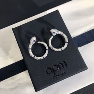 APM 異域藍眼蛇耳圈耳環