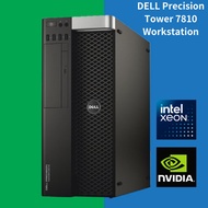 Dell Precision Tower T7810  Workstation Intel Xeon E5-2620 V4 2.1GHz 32GB DDR4 Ram 480GB SSD