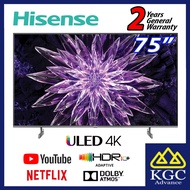 Hisense 75" 4K ULED Smart TV 75U6K VIDAA Series