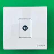Sino Square Face TV Socket S98CC Series - S98CCTV Square Face Match
