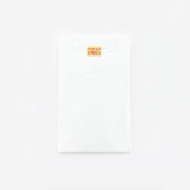 【利工民】秋蟬－厚笠元領白色短袖Tee