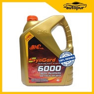 Minyak Engin BHP BHP SynGard 6000 10W40 Semi Synthetic Engine Oil 4L (Genuine)