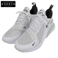 Nike 耐克 Air Max 270 白色/黑色運動鞋，男款，白色/黑色，27.5厘米，AH8050-100，尺寸 9.5（美國）[二手]
