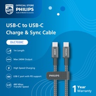 Philips USB C to C Fast Charge Cable (DLC7030C/00)