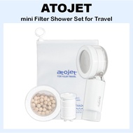 [ATOJET] mini Filter Shower Set for Travel (Set / Refill)