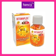 BETOMINPLEX Vitamin B Complex + B12 Contents 100 Caplets | HEALTH SUPPLEMENT