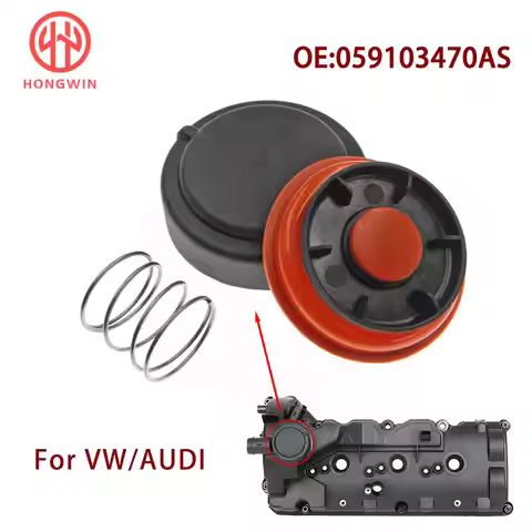 059103470AS Engine PCV Valve Cover Repair Kit With Membrane 059103470AL 059103470AM For Audi A4 A5 A