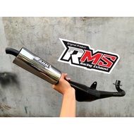 Bravo Rc 100 Rc 80 Racing Exhaust Crisps RMS Racing Exhaust