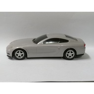 Silver Ferrari 612 Scaglietti Model Car