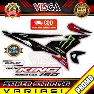 Stiker Striping Mx King 150 Variasi Monster