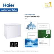 Haier (207L) Chest Freezer Convertible (Freezer <> Fridge) BD-248HP