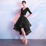 EAGLELY Banquet ♥ Evening Classy Ninang Long Dinner Dress Women Elegant 2024 Wedding Plus Size Part