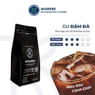 Cà phê rang xay KCoffee 100% Robusta Arabica nguyên chất KPhucSinh 2 454g