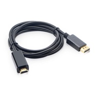 [Batch Over 2] dp to hdmi TV Digital HD Cable Interface DisplayPort to hdmi Adapter Cable 1.8m 3m