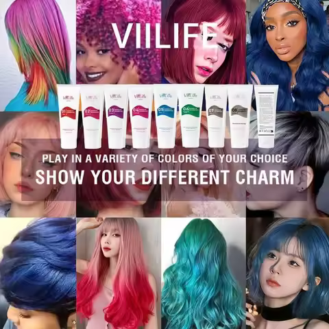 ViiLife ColorTreated Shampoo No Fading in 15 Days Intense Color Moisturizing for Dry Colored Hair 8 