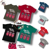 Kids Outfit T-shirt Squid G Boy Girl Size 2- Size 8