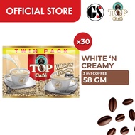 Top Cafe White 'n Creamy 3in1 Coffee Twin Pack 58g | 30 Pack