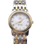 Omega Omega Omega Saucer Flying Series 22mm Quartz Swiss Gold Watch Women's Watch