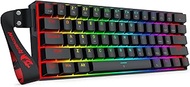 Redragon K617 HE Rapid Trigger Gaming Keyboard, 60% 61 Keys Wired Mechanical Keyboard w/Hyper-Fast A