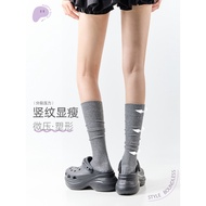 🔥 thin style socks 🔥 2026 breathable jk stockings Purple Guys Kids' Calf Socks - Vertical Stripes, P