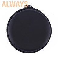 Portable Round Storage Case Bag for Headphone SD TF Cards