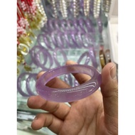 Natural solid Purple Marble Ring, size 51-56mm, inspected product