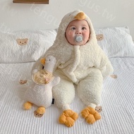 Korean Version Cartoon Super Cute Pie Daxing Newborn Romper Sleeping Bag One-Year-Old Photo Moon Dre