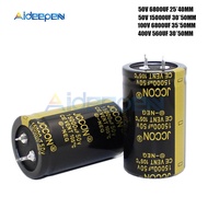 50V 100V 400V Aluminum Electrolytic Capacitor High Frequency Low Impedance 560UF 6800UF 15000UF