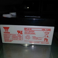 Aki accu baterai kering MF battery Yuasa 12v 12 volt 1.2Ah 1.2 Ampere