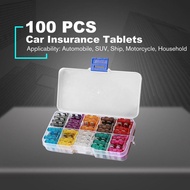 Standard Fuse For Vehice Motorcycle Boat Truck 2a-35a Car Insurance Tablets Car Fuse C0y7