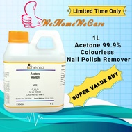 (Super Value Buy) Nail Polish Remover - Acetone 99.9%