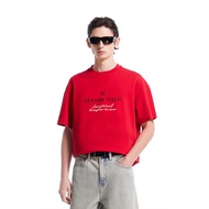 SEASON HIGH | เสื้อยืดผ้าฝ้ายหลวมๆ สุดฮิตพร้อมลายปัก 3D