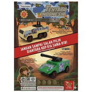 INDONESIAN ARMY CAR TOY KGP 91A & KGP 91B