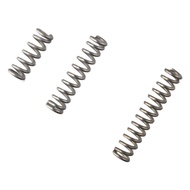 10Pcs 1mm Wire Size Spring Steel Coil Durable Stainless Steel 6mm OD Compression Spring Return Sprin