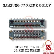 MESIN Samsung J7 Lcd Connector Prime G610F Socket Connector Socket 34 Pin on Machine