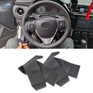 For Toyota E'Z RAV4 Auris 2013 2014 2015 Corolla iM 2017 Scion iM 2016 Car Steering Wheel Cover Hand