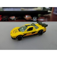 Hotwheels Yellow Acura Nsx Aem