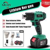 MLHY HOT GUN HEAT GUN CORDLESS LITHIUM BATTERY MESIN PEMANAS